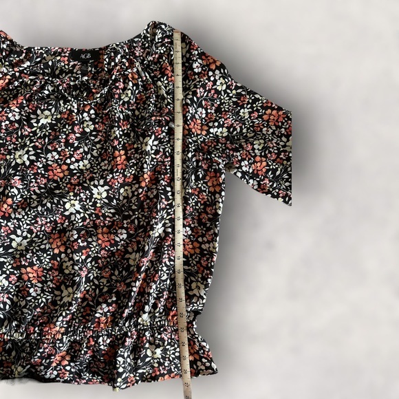 AGB Floral 3/4 Sleeve XL‎ Blouse - Picture 7 of 7
